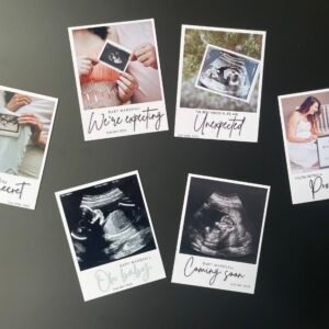 Pregnancy Announcement! - Custom Magnet Polaroid Style