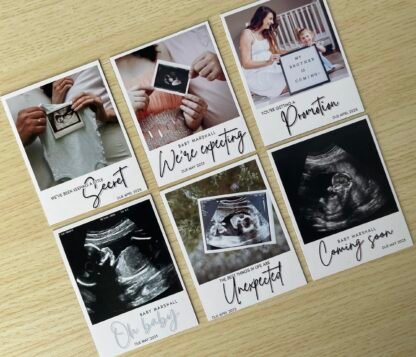 Pregnancy Announcement! - Custom Magnet Polaroid Style - Image 3