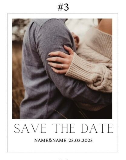 Save the Date! - Custom Magnets Polaroid Style - Image 4