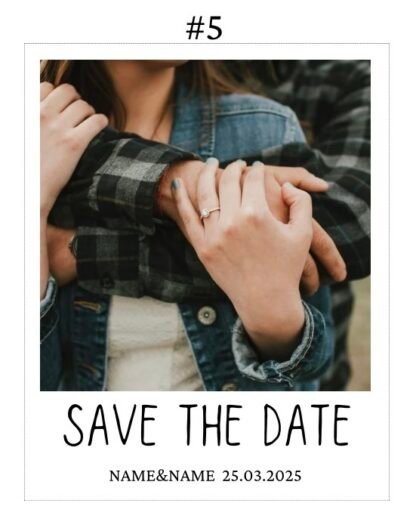 Save the Date! - Custom Magnets Polaroid Style - Image 6