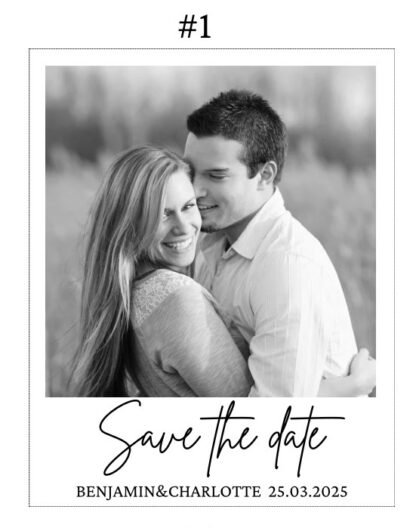 Save the Date! - Custom Magnets Polaroid Style - Image 2