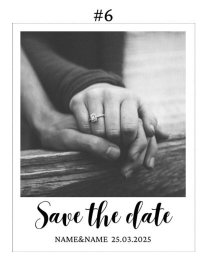 Save the Date! - Custom Magnets Polaroid Style - Image 7